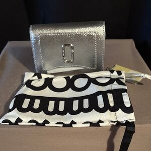 Marc Jacobs Silver Wallet
